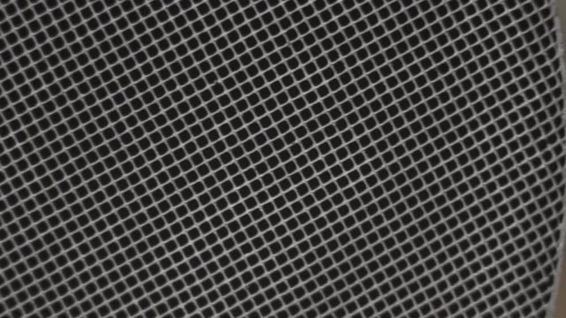 ceramic catalytic converter macro shot