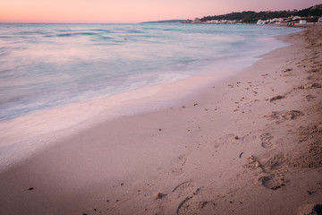 Abendstimmung am Strand