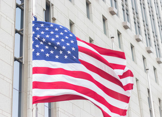 american flag of united states of america