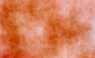 Abstract modern painting . Painted paper , canvas , wall . Textured background in terracotta tones.