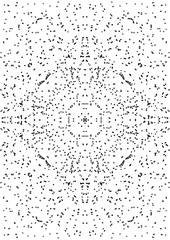 abstract pattern icon on white background