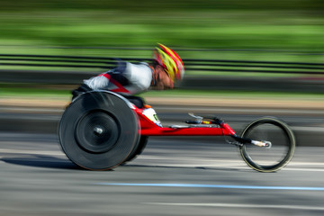 athletic competition wheelchair users