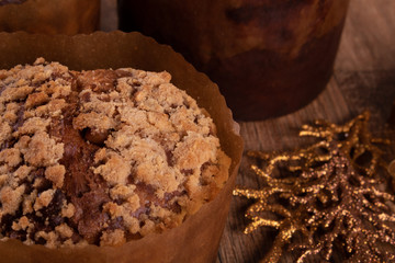 Christmas decoration panettone
