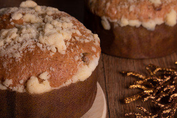 Christmas decoration panettone
