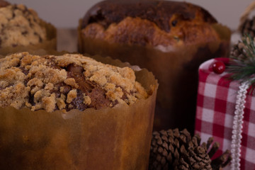 Christmas decoration panettone
