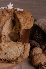 Christmas decoration panettone