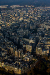 Naklejka premium paris depuis la tour eiffel