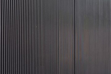 metal wall with vertical gray bars