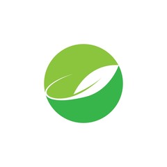Green leaf logo