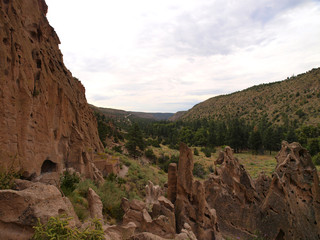 Bandelier National Monument in New Mexico