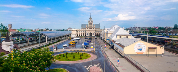 Train Station Brest City of Belarus
