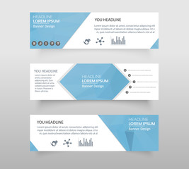 Vector abstract geometric design banner web template. web banner modern low polygon set background design, Geometric background. eps10 vector illustration.