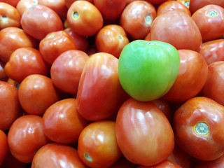 fresh raw red tomato texture background