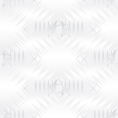 Abstract geometric white and gray color background. Vector, illustration.	