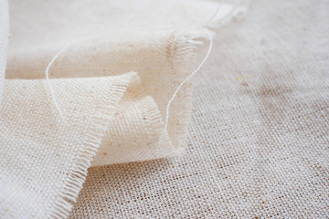 white calico fabric cloth background texture