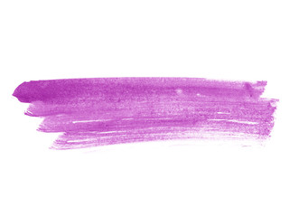 Purple abstract watercolor background. Purple watercolor scribble texture. Abstract watercolor on white background. It is a hand drawn.