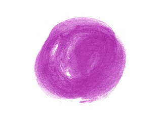 Purple abstract watercolor background. Purple watercolor scribble texture. Abstract watercolor on white background. It is a hand drawn.