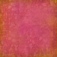 Bright Pink and Yellow Abstract Textured Background Illustration