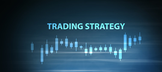The concept of financial trading. Stock market and exchange.