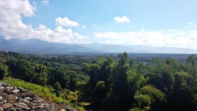 Mountain View Landscape Scenery, view in the Zambales Province, Roadtrip through the Philippines