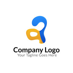 Colorfull Abstract business Logo Template