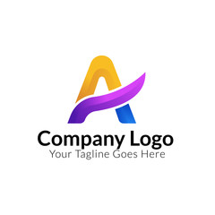 Colorfull Abstract business Logo Template