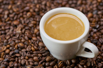 cup coffee close-up