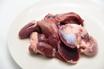 鶏　肝　鶏肉