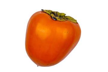 Persimmon fruit isolated on white background