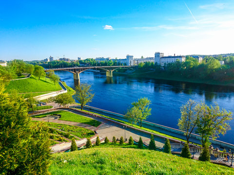 The River at Vitebsk Belarus Europe