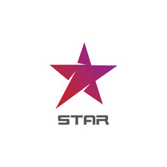 Corporate business star logo vector icon concept illustration