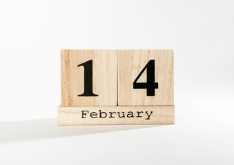 14 february valentines day isolated