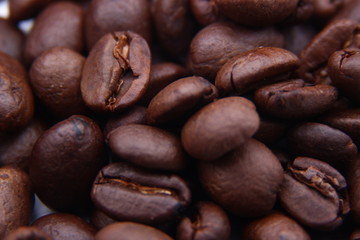 roasted coffee bean texture can be used as background, wallpaper, design material, concept cafe or beverage business photos and more