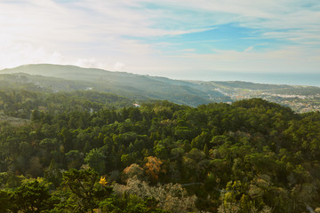 view of mountains