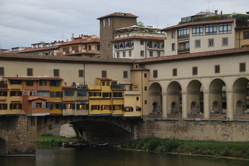 Fototapeta na wymiar Classic architecture in the old town of Florence