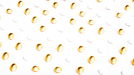 Beautiful background with geometric shape. 3d illustration, 3d rendering.