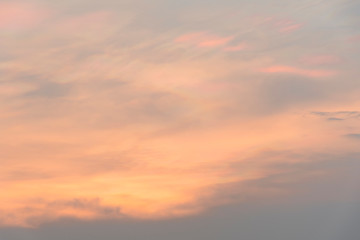 Obraz premium beautiful colorful pastel sunset sky for background