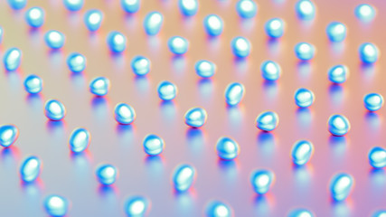 Beautiful background with geometric shape. 3d illustration, 3d rendering.