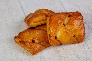 Delicious puff pastry