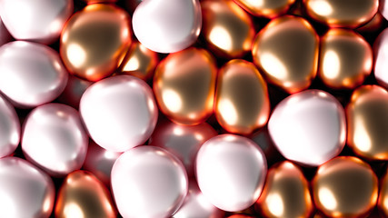 Beautiful background with geometric shape. 3d illustration, 3d rendering.