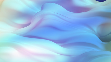 Obraz premium Beautiful luxury elegant backdrop with silk fabric drapery. 3d illustration, 3d rendering.