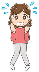 女性 かわいい イラスト 素材