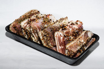 Food for the holiday table with beautiful design