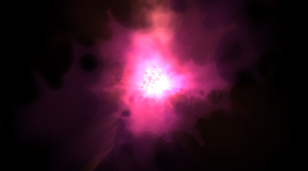 Abstract background of space portals