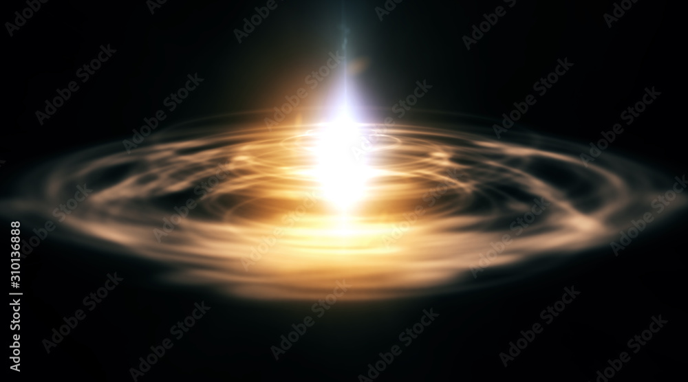 Poster abstract background of space portals