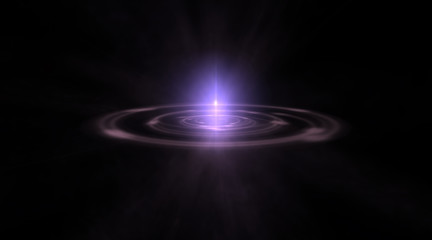 Abstract background of space portals