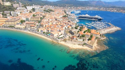Ajaccio vue du ciel, Corse