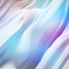 Obraz premium Beautiful luxury elegant backdrop with silk fabric drapery. 3d illustration, 3d rendering.