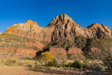 Beautiful landscape around Zion National Park