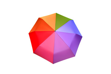 Multicolor umbrella for women.